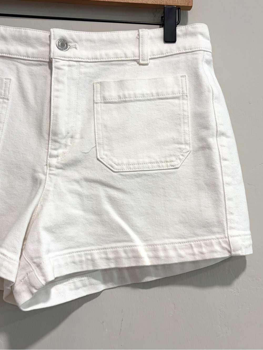 J.Crew Patch Pocket Mid Rise Jean Shorts - Picture 4 of 9